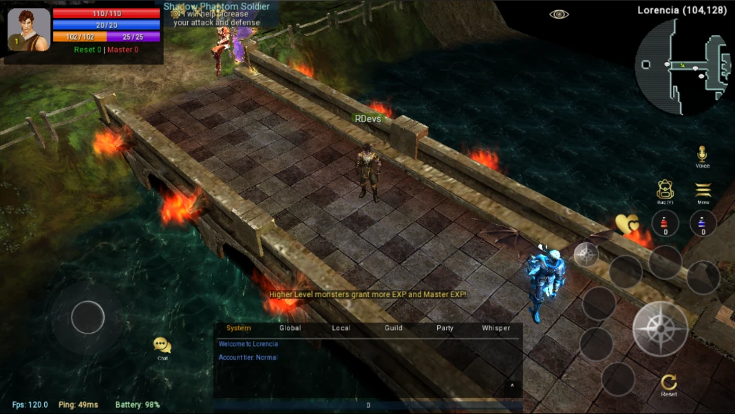 PC client screenshot